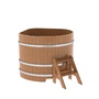 Купель BentWood угловая из дуба (1,19 х1,19 м.), h=1 м. Натуральная Премиум в наличии на сайте фото - 1 BentWood угловая из дуба (1,19 х1,19 м.), h=1 м. Натуральная Премиум купель фото фото - 1